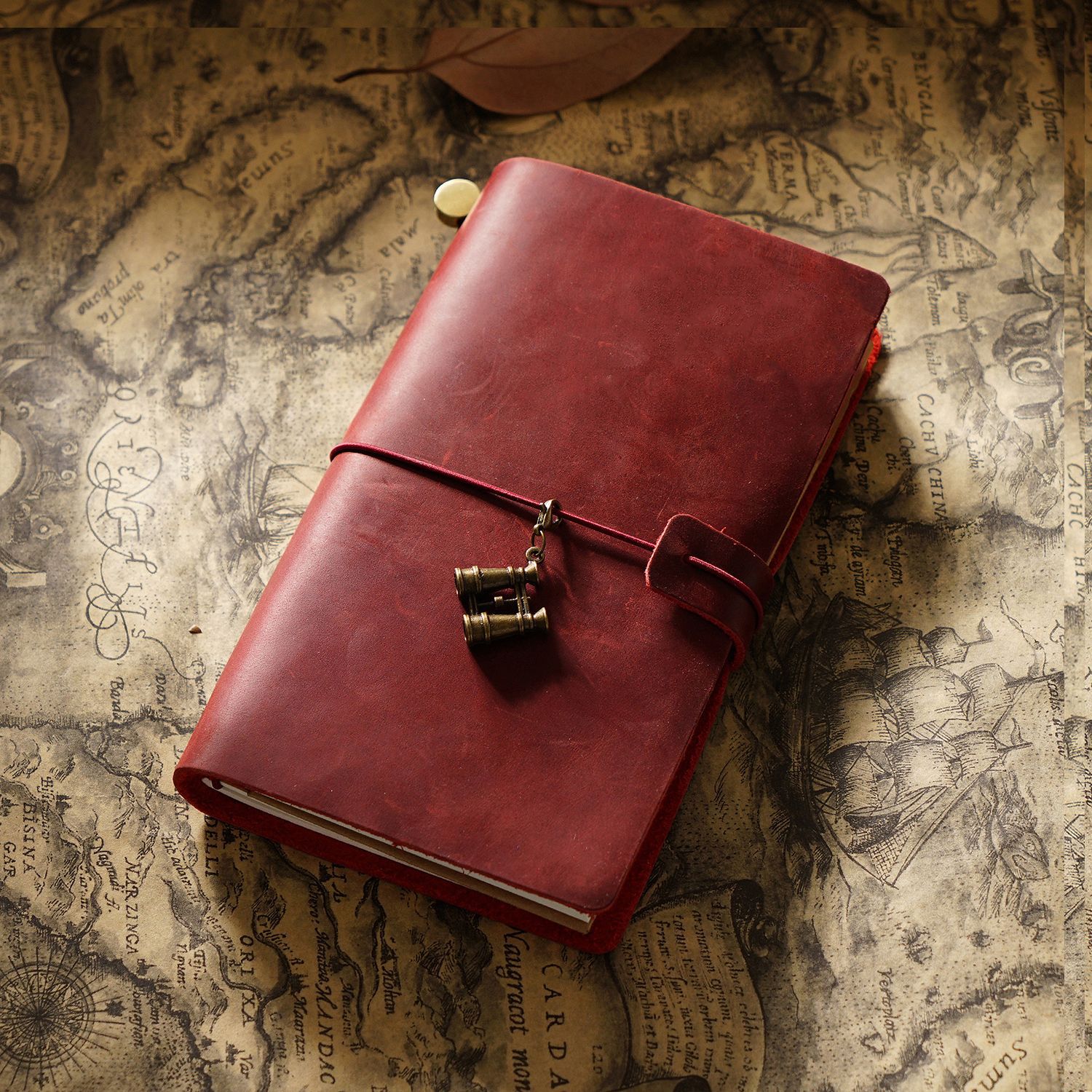 Picture of Travel Notebook Notebook Cowhide Genuine Leather Diary Retro Notepad Creative Record Tn Spot Wholesale
