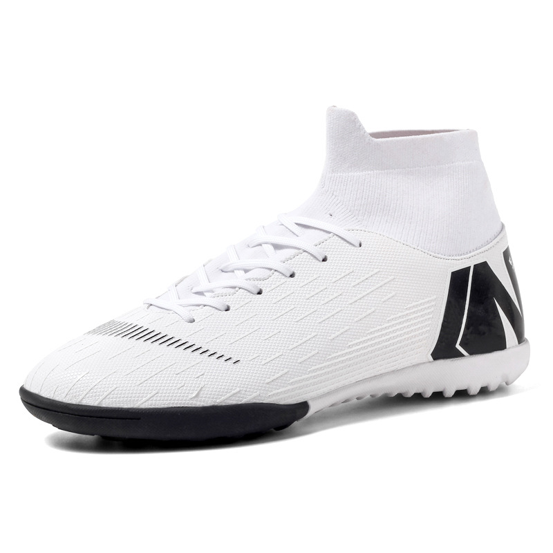 Picture of Cross Border Men's Breathable Professional Sports High Top Spike soccer shoes Adult Game soccer New soccer shoes