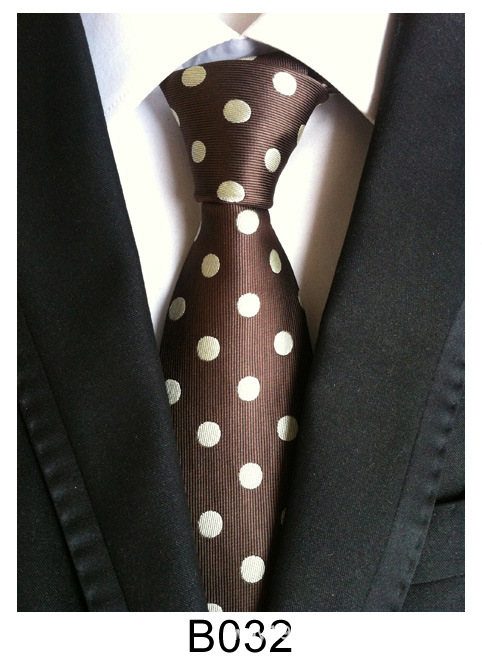 Picture of Manufacturers wholesale tie polyester jacquard tie men's casual formal wear professional business tie in stock supply
