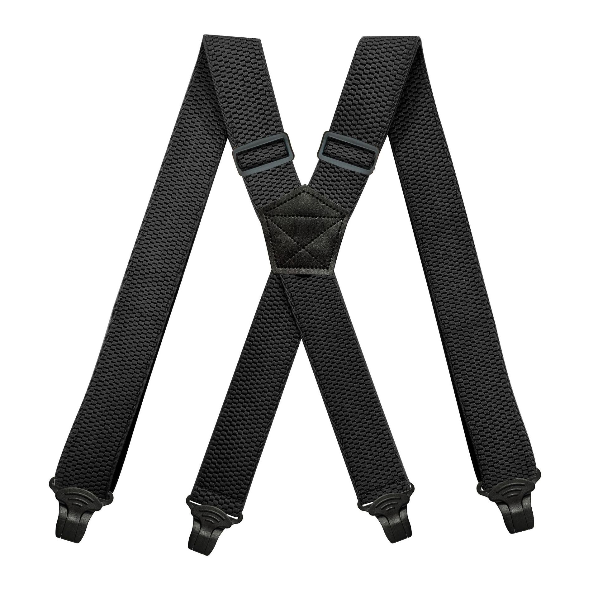 Picture of Dou Meng Cross-Border Supply Unisex Adult 4-Clip Elastic Suspender Clip 3.8cm Corn Pattern Elastic Suspenders