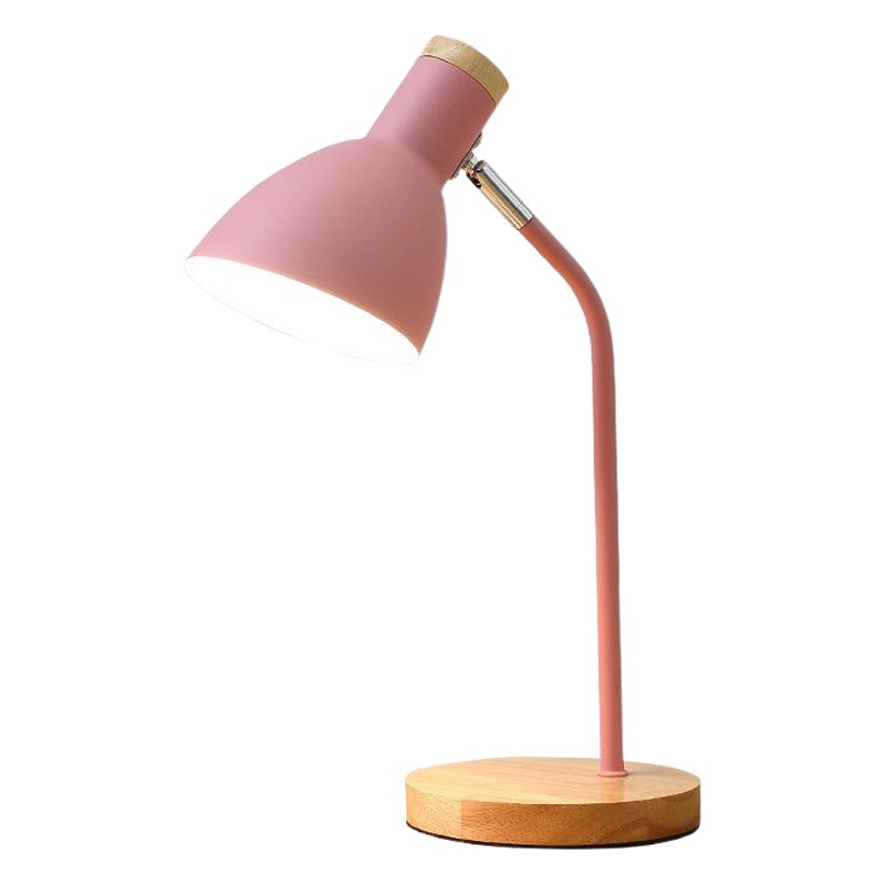Picture of Night Desk Lamp for College Students Night Reading Lamp Simple Modern Nordic Creative Dormitory Bedroom Plug-in Bedside Lamp