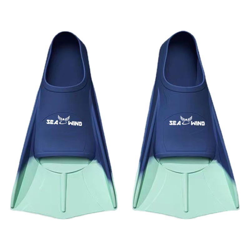 Free diving flippers for men and women diving swimming frog shoes swimming frog lightweight diving feet silicone short flippers training professional