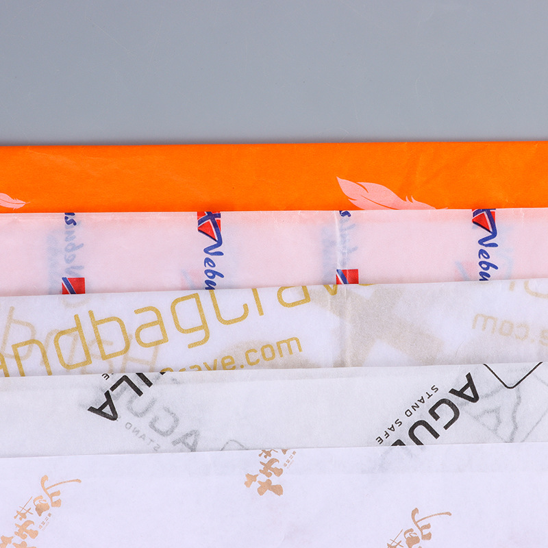 Picture of Color Copy wrapping paper printing wholesale clothes shoes wrapping paper red green white printing packaging copy paper