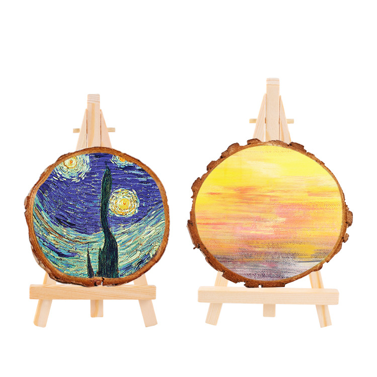 Picture of Wooden Display Mini Easel Desktop Tripod Small Easel New Photo Frame Easel 15*8 Photo Frame Tripod Bracket