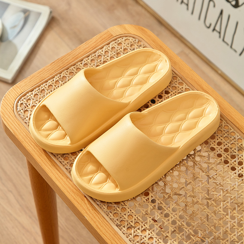 Picture of Slip-on slippers men's summer home bathroom bath non-slip couple home slippers