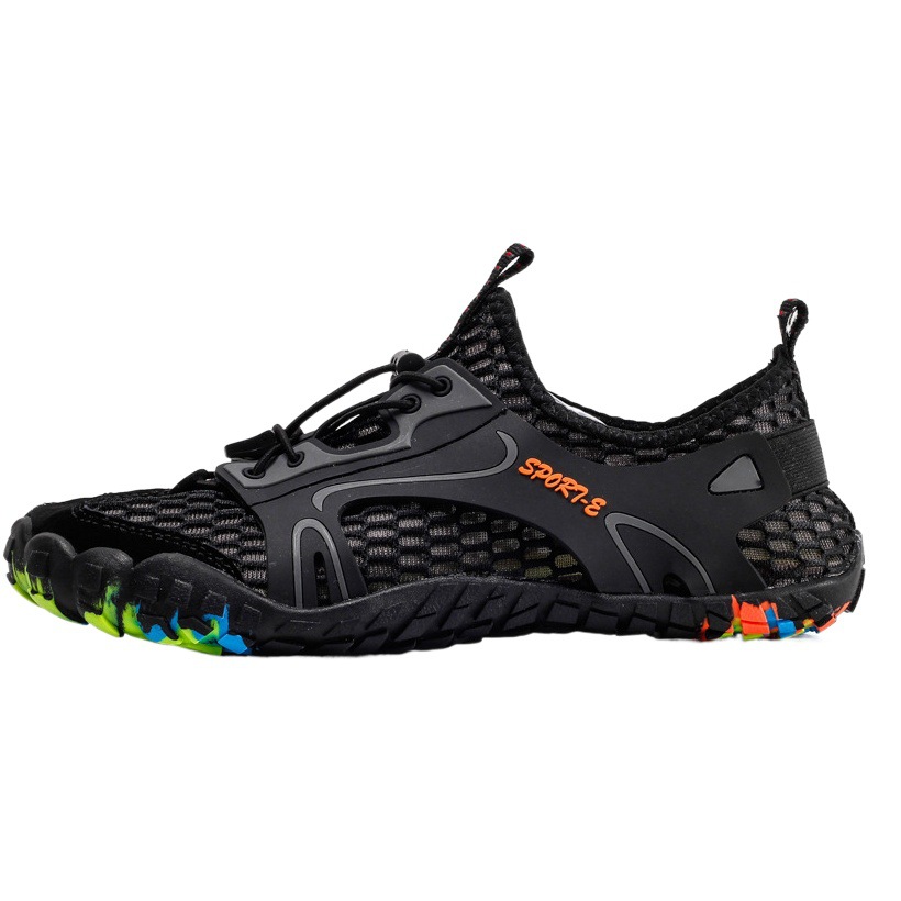 Outdoor Fishing Shoes, Beach Swimming, Diving and Wading Shoes, Couples Non-Slip River Tracing Shoes, Hiking Five-Finger Fitness Hiking Shoes