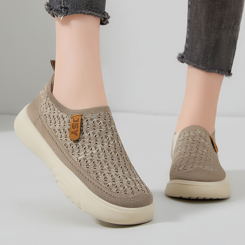 Picture of Shoes for Women, Versatile Summer New Style, Fly-Woven Breathable, Non-Stinky Casual Shoes, Soft-Soled Sports Shoes, Mesh Breathable Women's Shoes