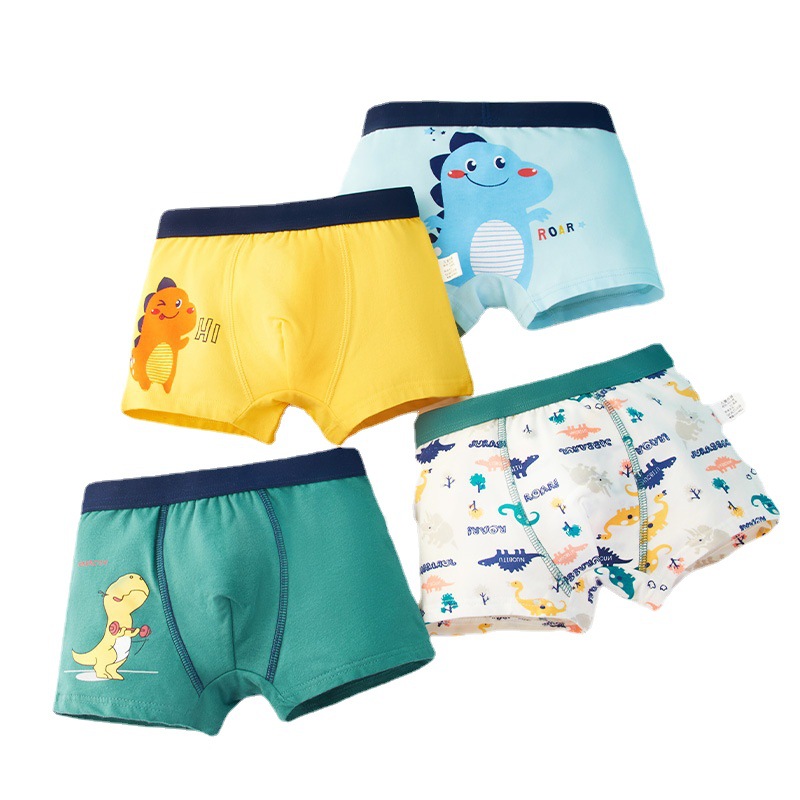 Picture of Children's Underwear Boys' Boxer Shorts Boys' Baby Children's Underwear Underwear for Middle and Old Children and Primary School Students