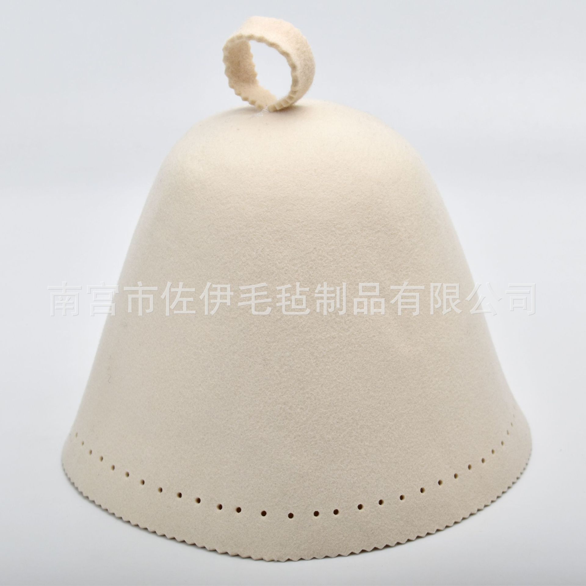 Picture of High-end cross-border felt sauna cap hot spring bath felt sauna cap integrated pressure European wool sauna cap