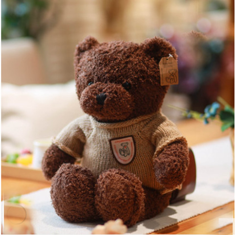 Picture of Sweater Teddy Bear Hug Bear Doll Plush Toy Bear Pillow Doll Wedding Gift Cute