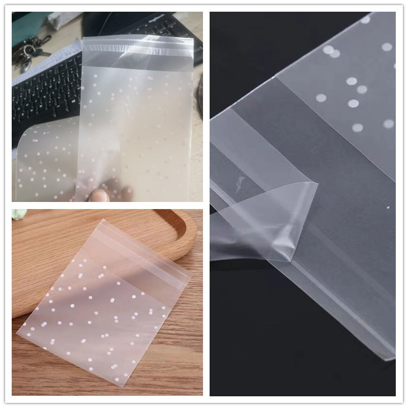 Translucent frosted baking bags manufacturers supply frosted baking packaging frosted plastic bags