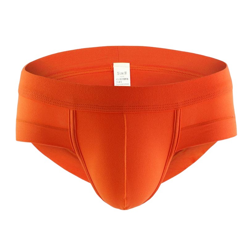 Mid-Waist Shein Popular Bikini for Fat Men, Modal Briefs for Men, Trendy Shorts to Prevent Strangulation
