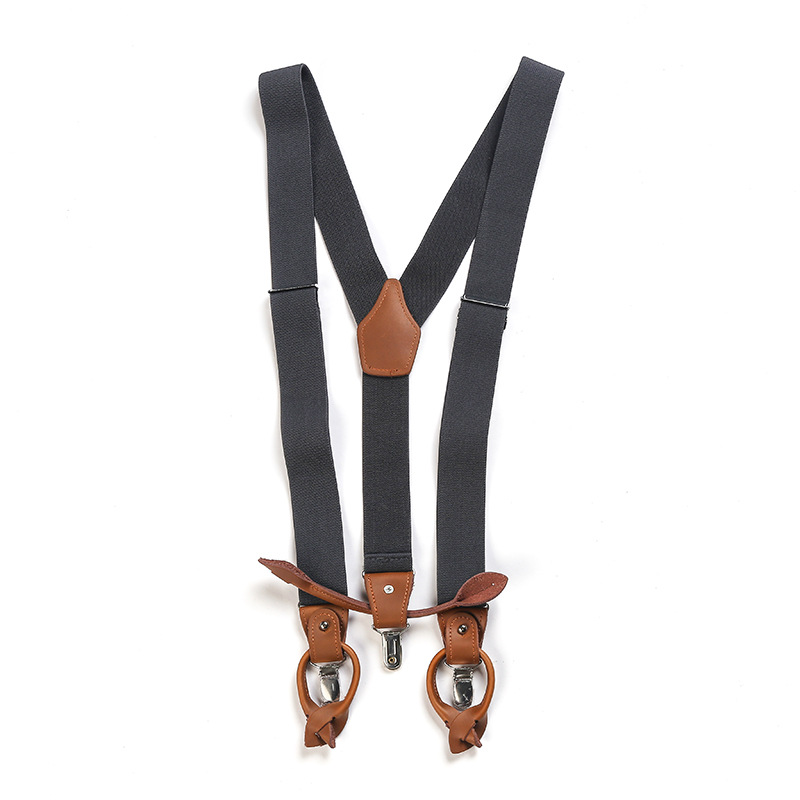 Picture of OKONKWO X Y TYPE suspenders suspenders pants accessories suspenders detachable Adjustable suspenders