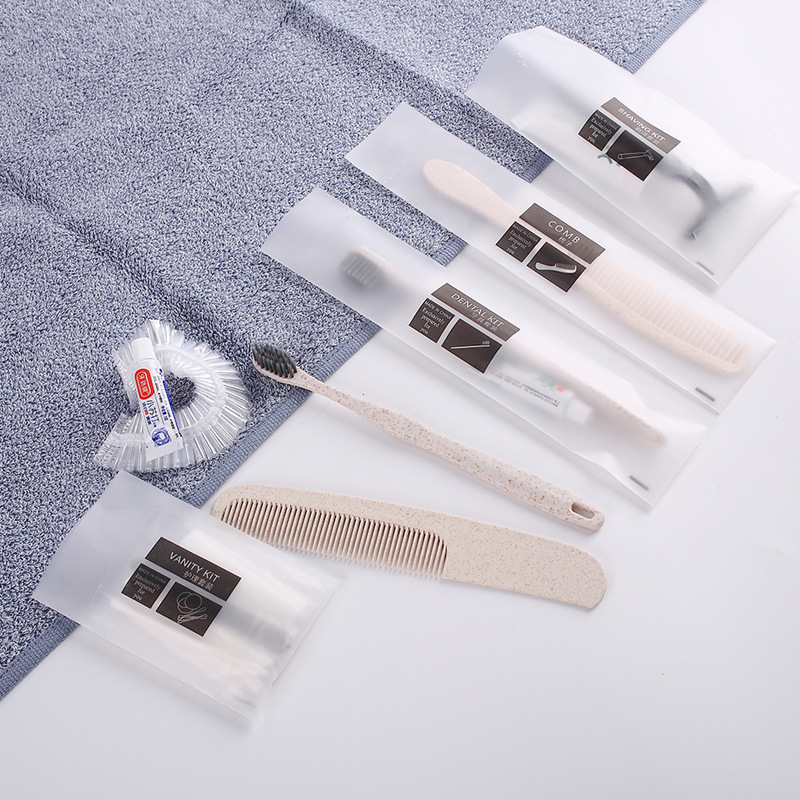 Picture of Hotel Special Hotel Toiletries Set Comb Disposable Toothbrush with Toothpaste Soft Hair Homestay Wholesale Customization