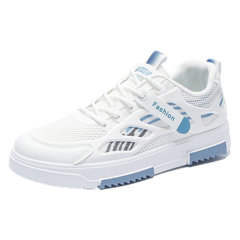 Men's Shoes 2025 Summer New Breathable Thin Mesh Shoes Korean Fashionable Casual Sneakers Sports Fashion White Shoes