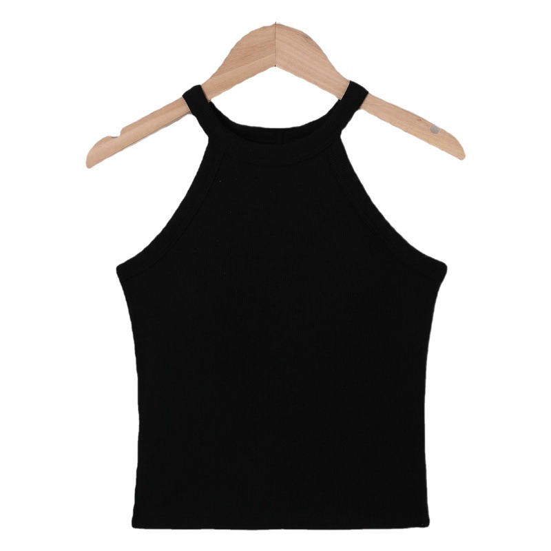 New Arrival No Steel Ring Beautiful Back Wrapped Chest Women's One-piece Women's Underwear with Chest Pad Breathable Neck Exhibiding Vest for Women