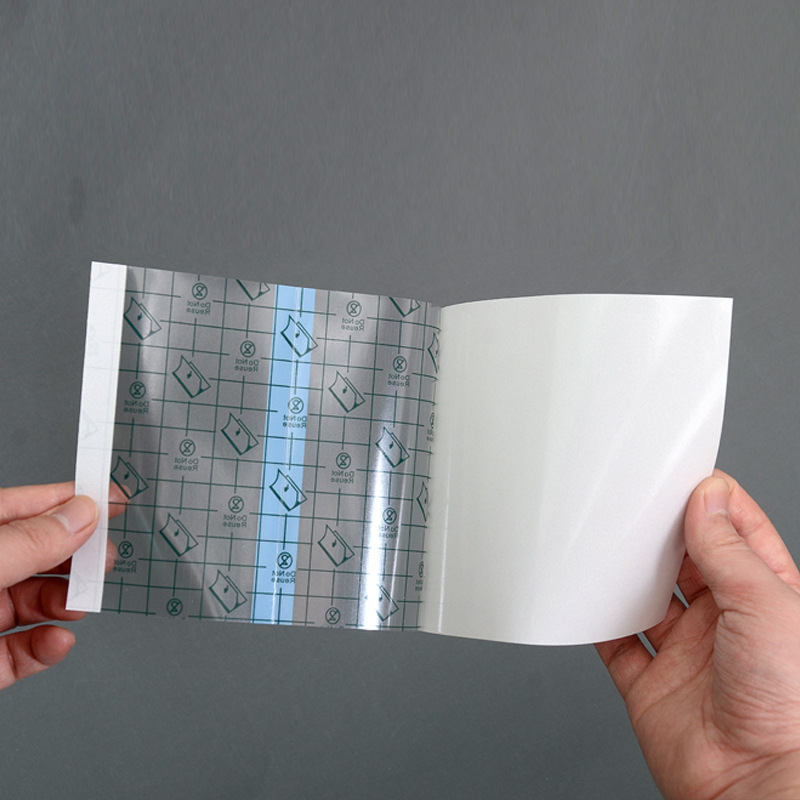 Picture of Xiaokang factory wholesale transparent plaster empty paste PU film waterproof paste tape fixed acupoint tape paste