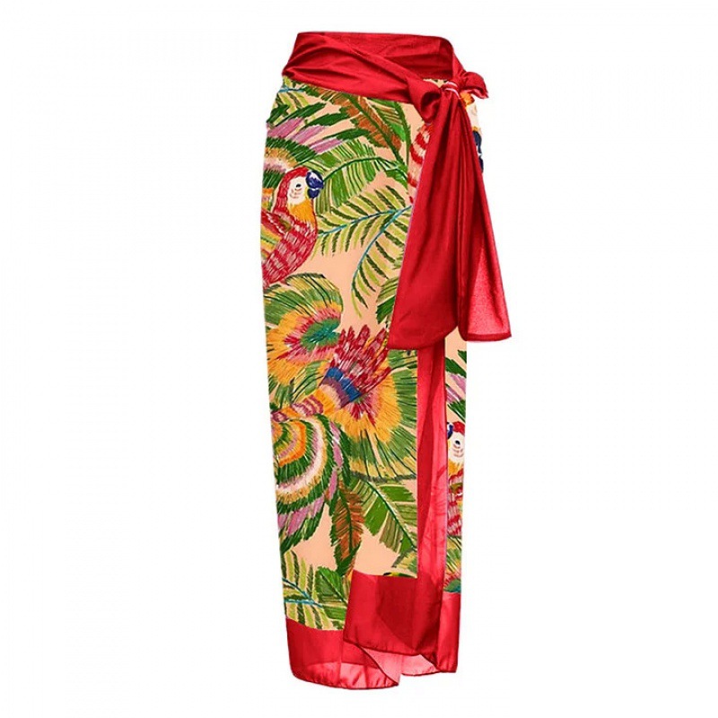 Picture of 2024 Amazon AliExpress one-piece swimsuit 3D big flower decoration sexy Peco Peco print swimsuit suit women