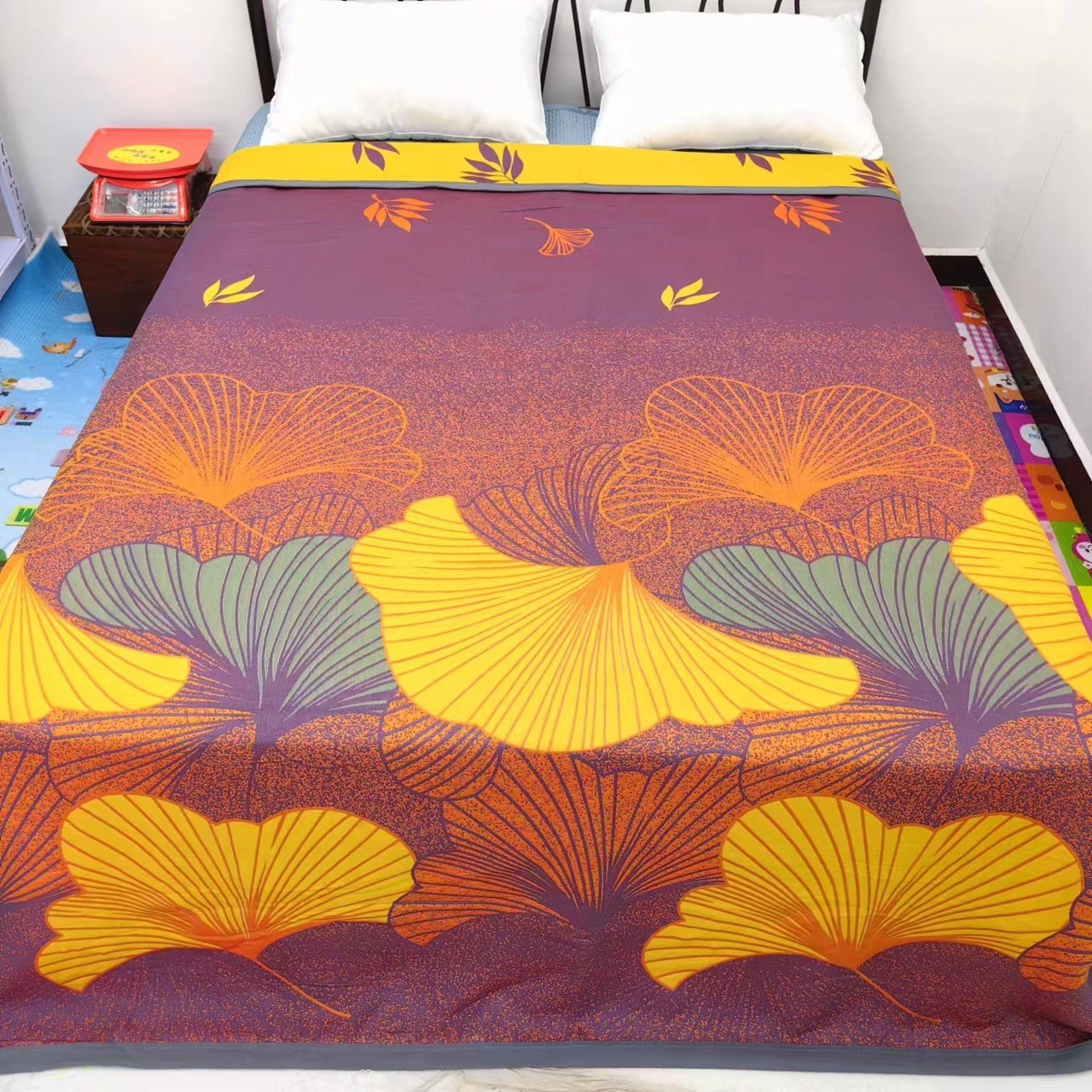 Picture of Wholesale new combed cotton fine sand gauze towel blanket soybean fiber blanket spring and summer single double autumn and winter leisure blanket