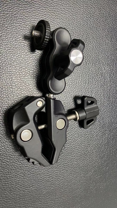 Picture of Photography equipment powerful clip magic arm connection universal hawk mouth clip all-metal fixed clip large crab clamp