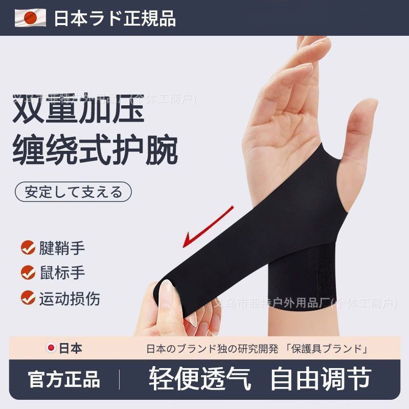 Wrist Sprained Tendon Sheath Sheath for Men and Women Summer Thin Sports Fitness Tennis Badminton Basketball Wristband