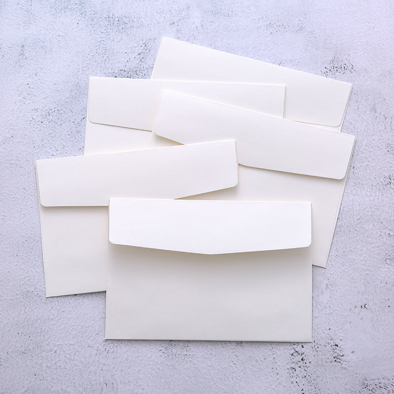 Picture of Japanese Grocery Black Envelope Letter Paper Kraft Minimalist Unprinted Artistic Postcard Love Letter Document Storage Bag Wholesale