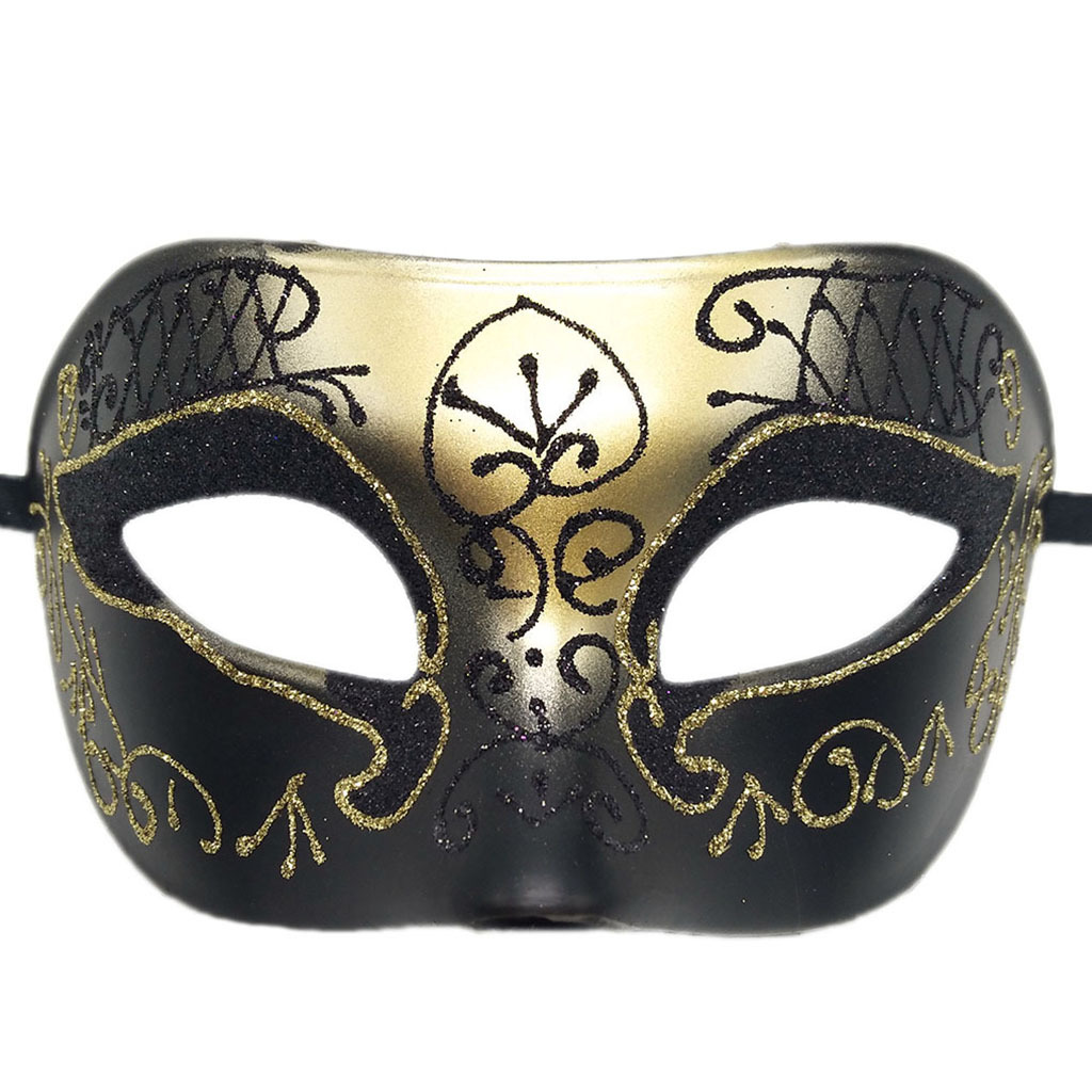Picture of Men's Masquerade Mask Halloween Ghost Festival Carnival Roman Flathead Mask Show Party Party