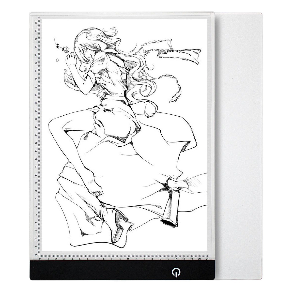 a4 copy table led copy light plate light transmission table animation copy drawing led drawing board drawing board Copy table