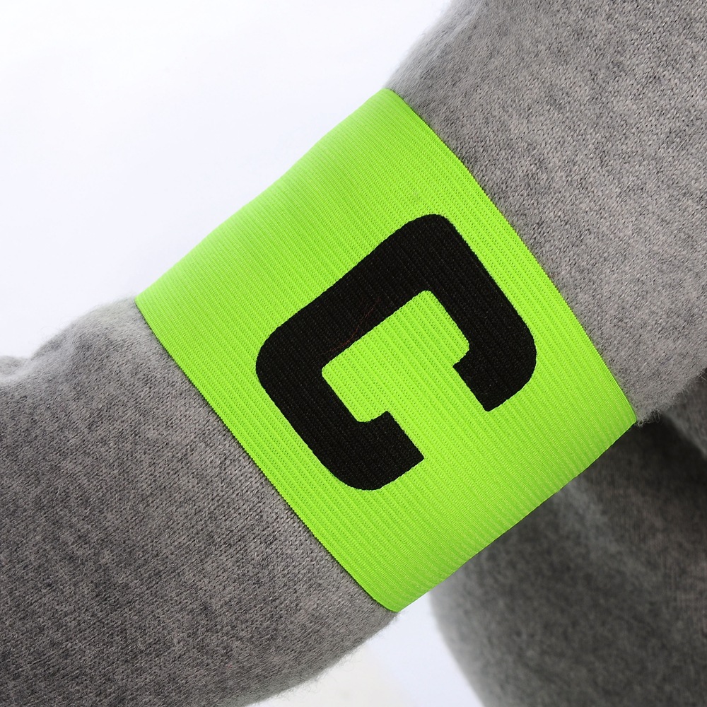 Picture of Captain's Armband Football Game Velcro Basketball Professional Elastic Sticker Event Arm Wrap C-Shaped Label Training