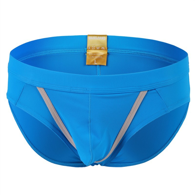 2025 New Product Cross-Border Men's Short Underwear Breathable Triangle Mesh Breathable Sexy Jj Set Underwear Wholesale for Men