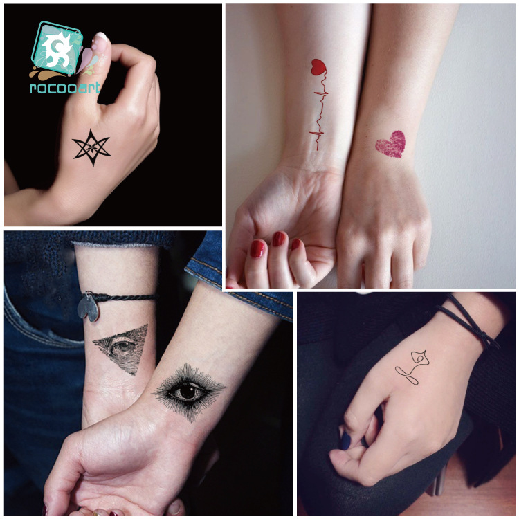 Rickaron New Style Personalized Tattoo Sticker Small Fresh Tattoo Sticker Waterproof Disposable Tattoo Sticker for Children