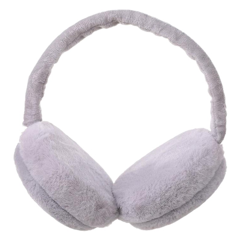 Picture of Korean Style Earmuffs Portable Foldable Hamburger Earmmuffs for Men and Women Winter Warm Earmmuffs Cold-proof Anti-freezing Ear Warming