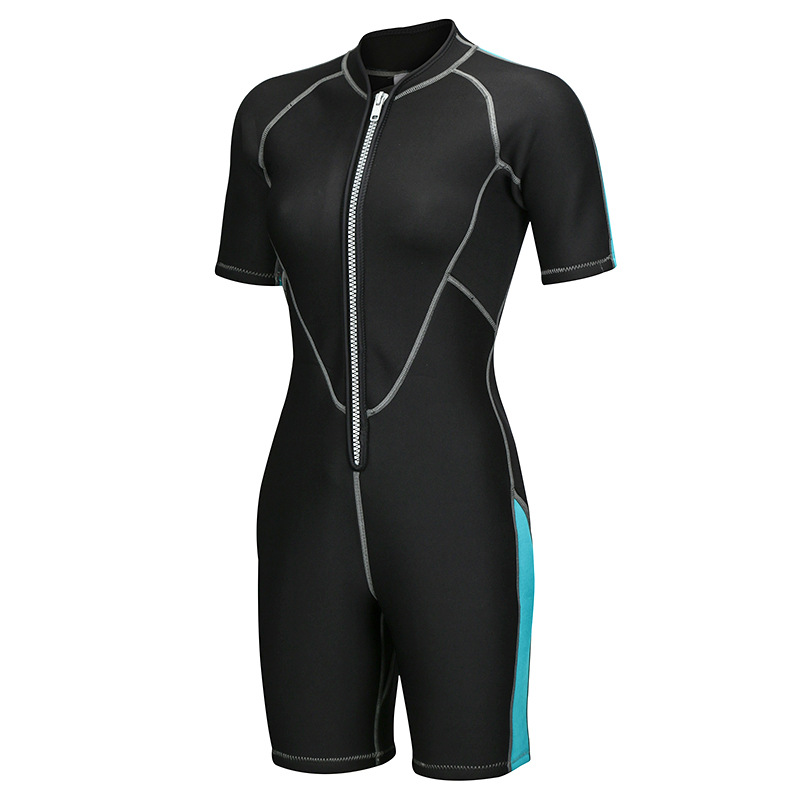 Picture of Shabbat 2mm Diving Suit Women's One-piece Swimsuit Warm Snorkeling Couple's Affordable Surfer Wet Clothes Free Scuba