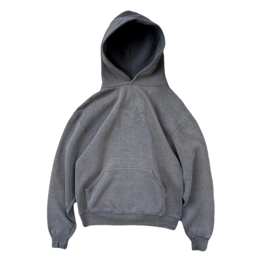 Kanye layer Kanye Klein Blue American Fashion Brand Hooded Sweatshirt Heavy fleece-lined Thick Pullover Hoodie