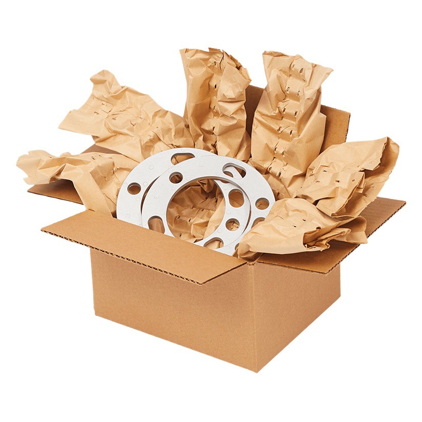 Buffer single double-layer Kraft paper pad environmental protection pleated logistics shockproof industrial machinery reinforced protective filling packaging