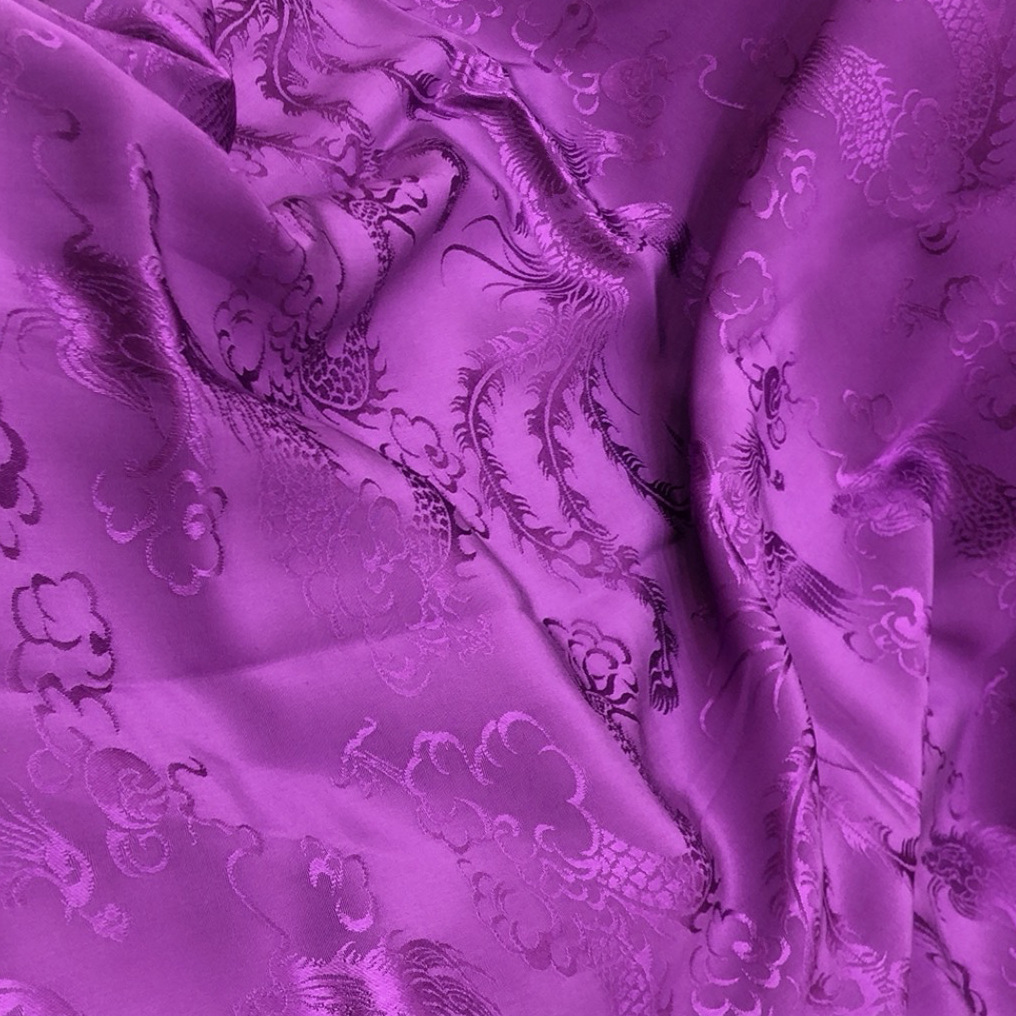 Picture of New Dragon and Phoenix Chengxiang rayon cotton jacquard fabric new Chinese dress national style shirt pants fabric
