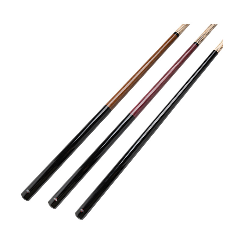 Picture of Billiard Cue with Jump, White Ash Wood Professional Chinese Black Eight American Nine Ball Cue, Factory-Made