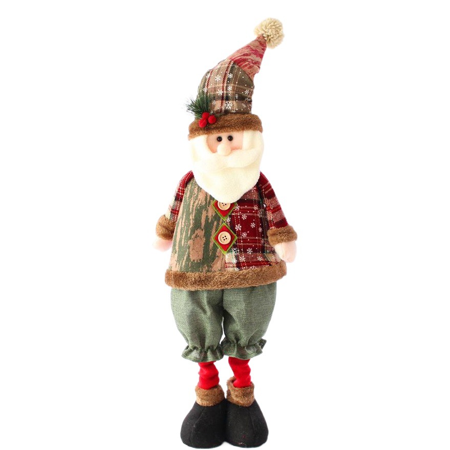 Picture of Christmas Decorations Christmas Scene Arrangement Window Ornaments Creative Christmas Decorations Santa Claus Doll