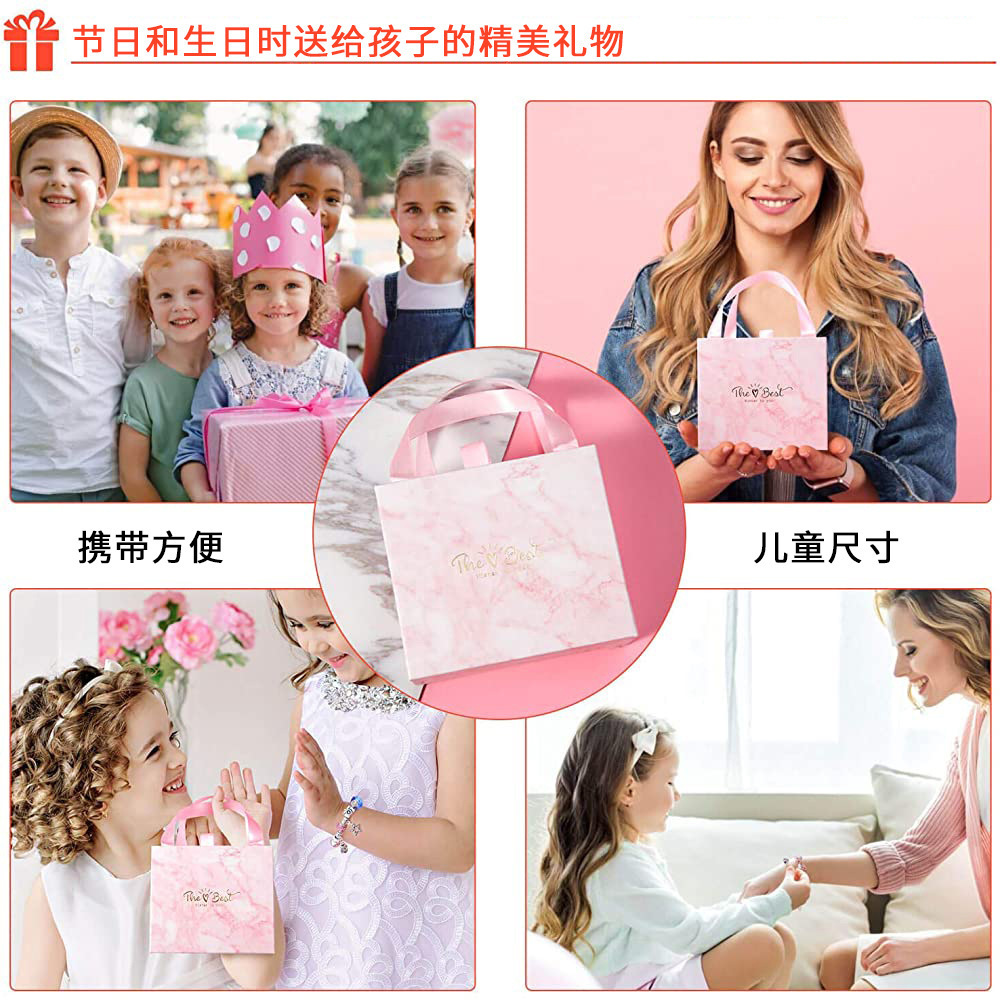 Picture of Amazon Hot Selling Cartoon Children Crystal Bracelet diy Creative Handmade Beaded Jewelry Gift Set for Daughter