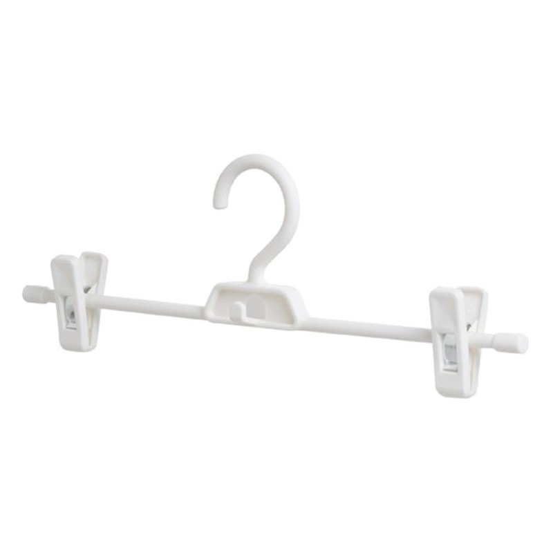Nordic-style Plastic Pant Clip Household Seamless Anti-slip Pant Clip Wardrobe Storage Multi-functional Stretchable Pant Rack