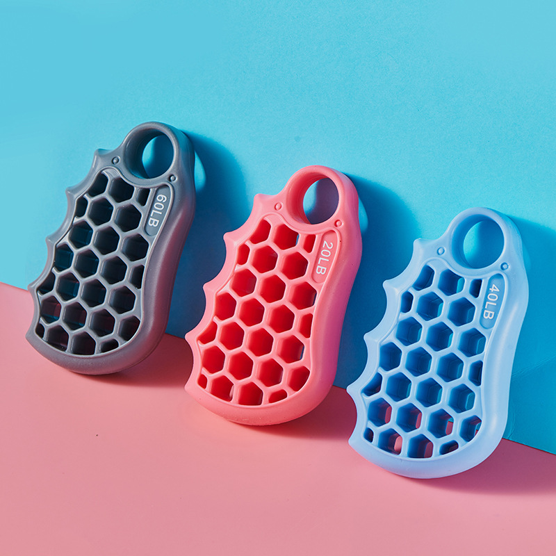 Honeycomb Grip Strengthener Fitness Grip Circle Finger Strength Silicone Arm Strengthener Palm Fitted Strength Trainer