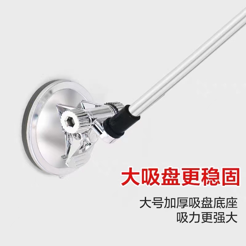 Picture of Punch-free sucker flagpole crossbody type flagpole hanging sucker flag waterproof hanging flagpole nail-free wall hanging flag