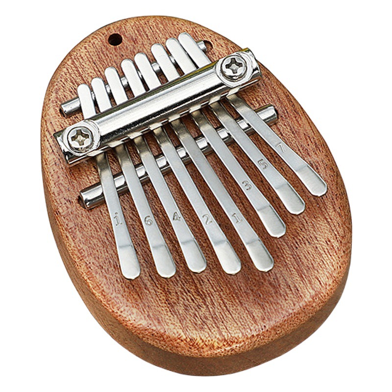 Spot Wholesale 8-Tone Thumb Piano Mini Kalimba Finger Piano Crystal Kalimba Thumb Piano Small Musical Instrument