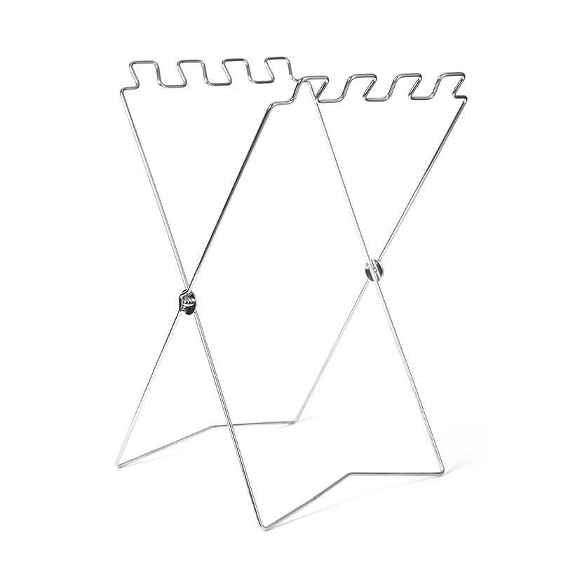 Picture of Outdoor Portable Folding Garbage Rack Garbage Bag Special Rack Household Kitchen Picnic Barbecue Plastic Bag Holder