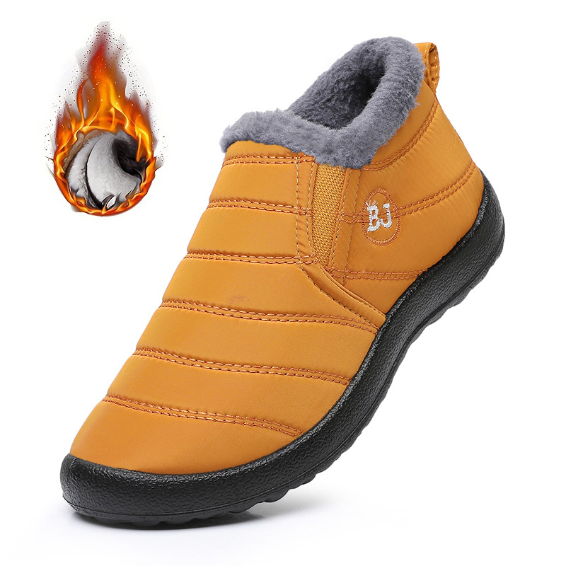 Picture of Cross-Border Dropshipping Cotton Shoes, Winter Snow Boots, Fleece-Lined Thick Cotton Boots, Ultra-Light Warm Casual Walking Shoes, Lightweight and Warm