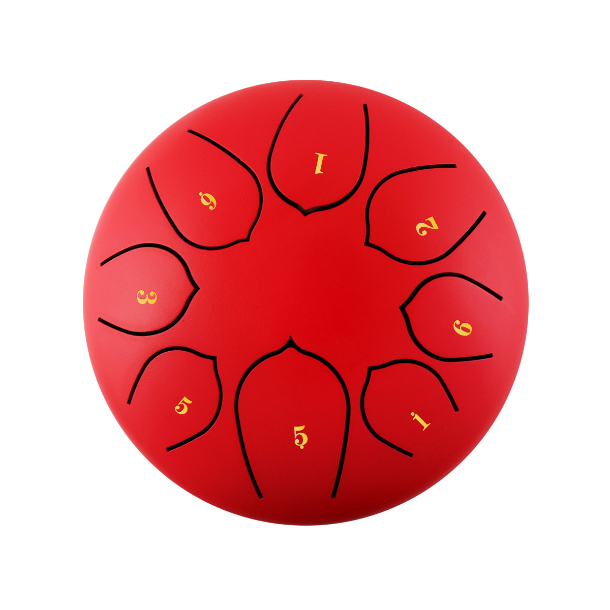 Picture of 6-inch Ethereal Drum 6-inch 8-tone Ethereal Drum C- tone Steel Tongue Drum Children's Musical Instruments Cross-border Exclusive Worry-free Drum Lotus Drum