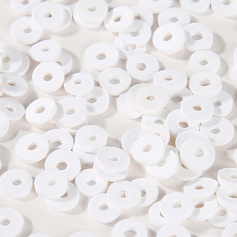 Picture of Jewelry Accessories Color Soft Ceramic Beaded Handmade diy Handmade Material Bracelet Necklace Bracelet Bead Spacer