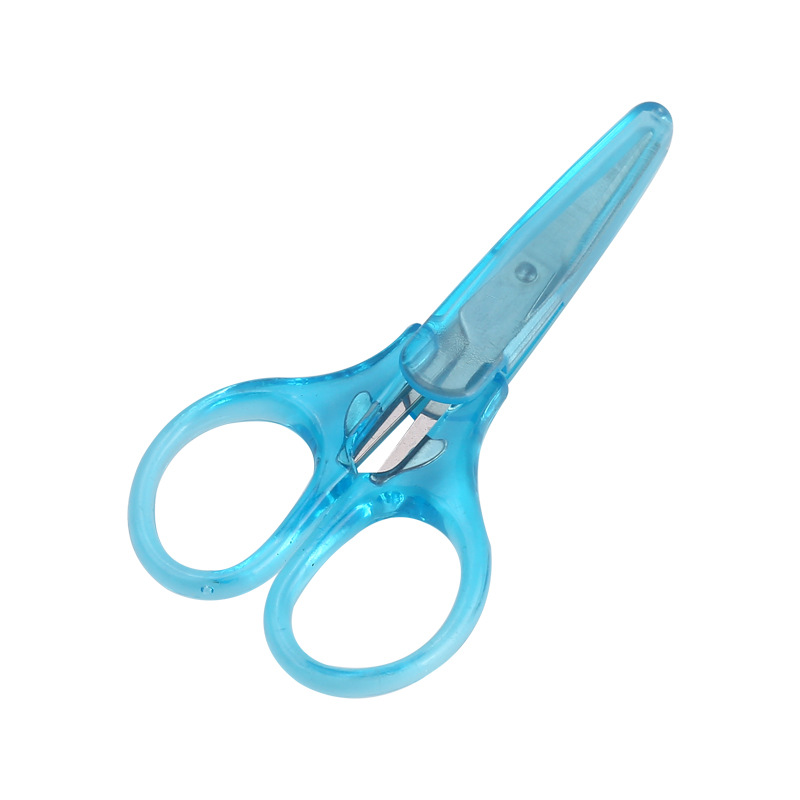 Picture of Stainless Steel Small Scissors Office Scissors Bangs Scissors Handheld Handmade Paper-cut Household Scissors Student Scissors