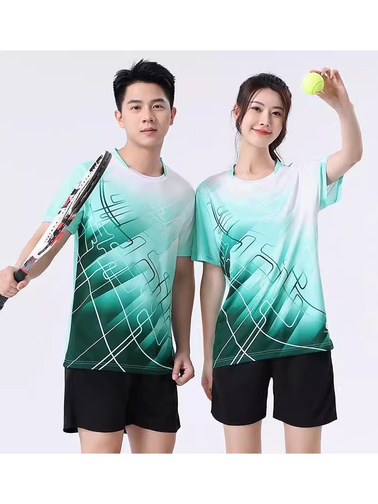 Badminton Suit Women Men's Custom Quick-drying Jersey suit Table Tennis Sports Suit Air Volleyball Suit Summer