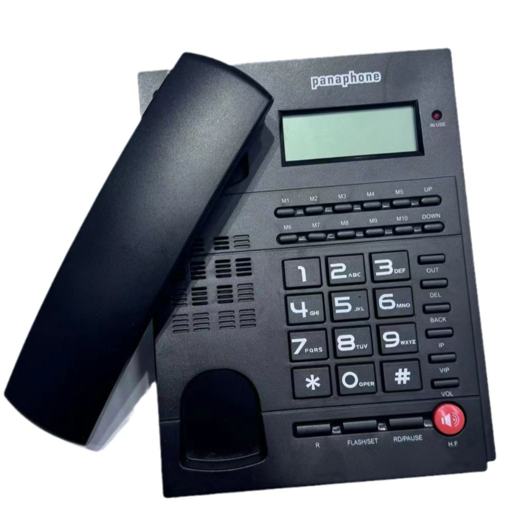 Picture of Wired telephone landline factory wholesale fixed wired telephone caller ID English office landline foreign trade